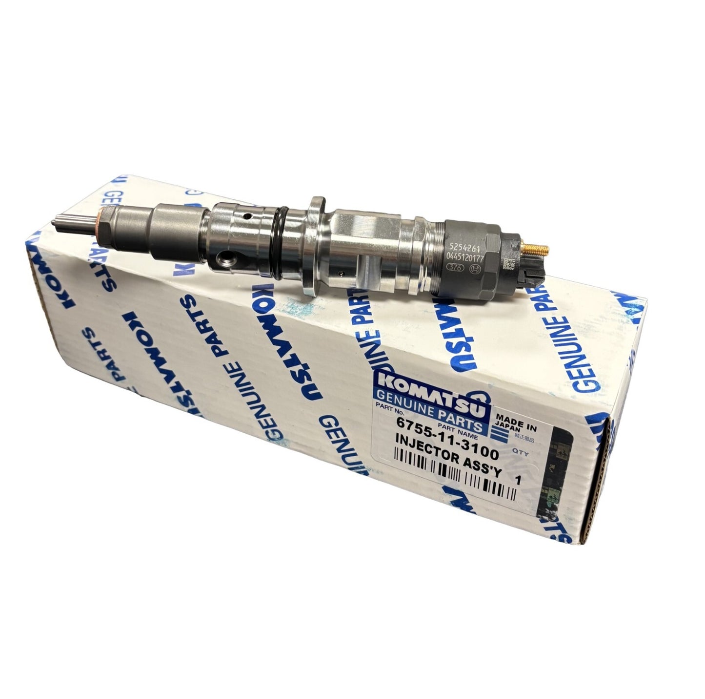 Cummins ISB QSB Komatsu Fuel Injector 6755-11-3100 0445120177 New Replacement