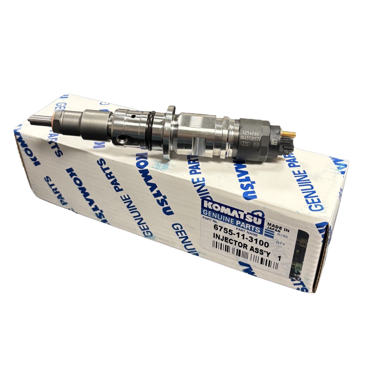 Cummins ISB QSB Komatsu Fuel Injector 6755-11-3100 0445120177 New Replacement