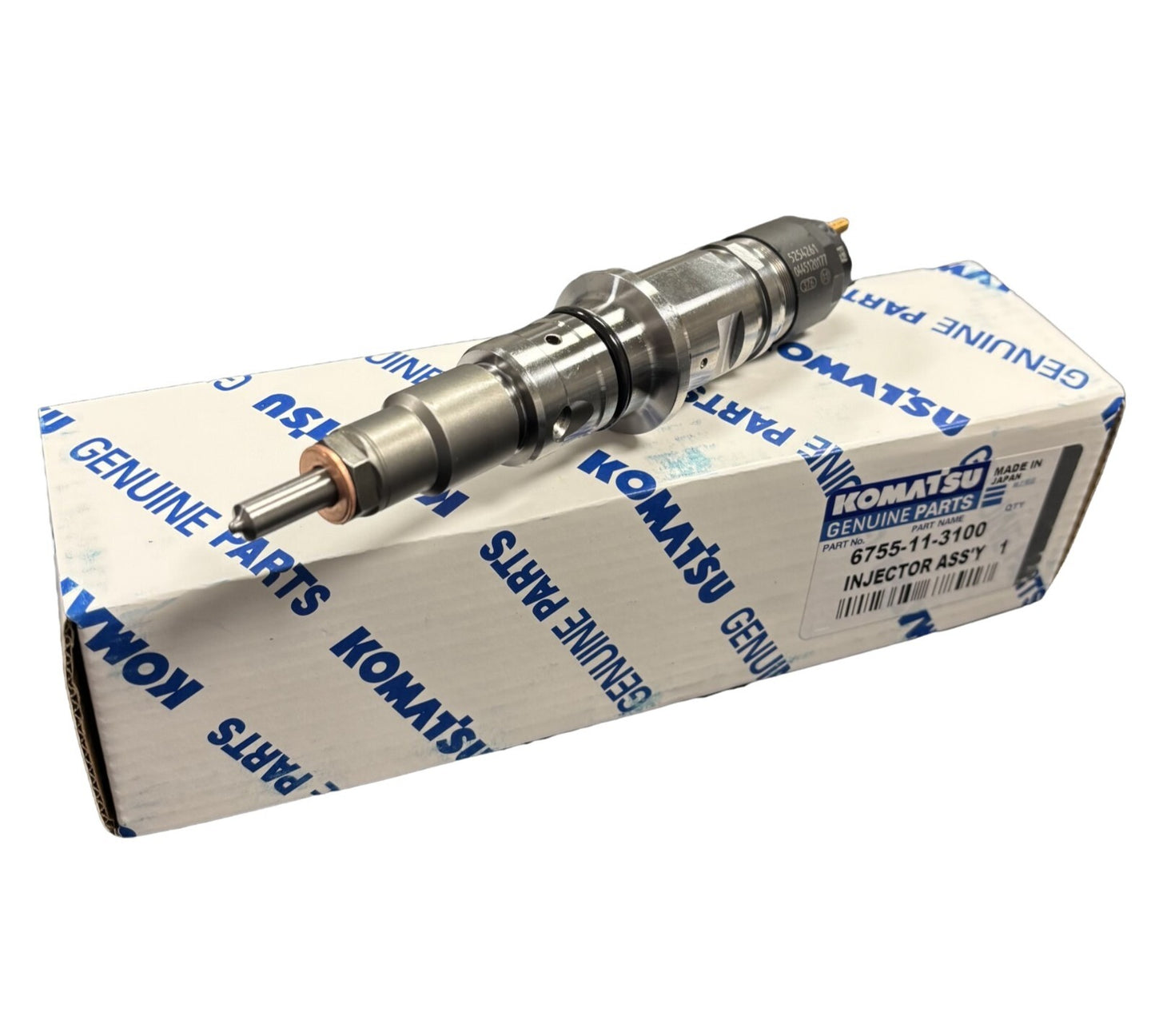 Cummins ISB QSB Komatsu Fuel Injector 6755-11-3100 0445120177 New Replacement