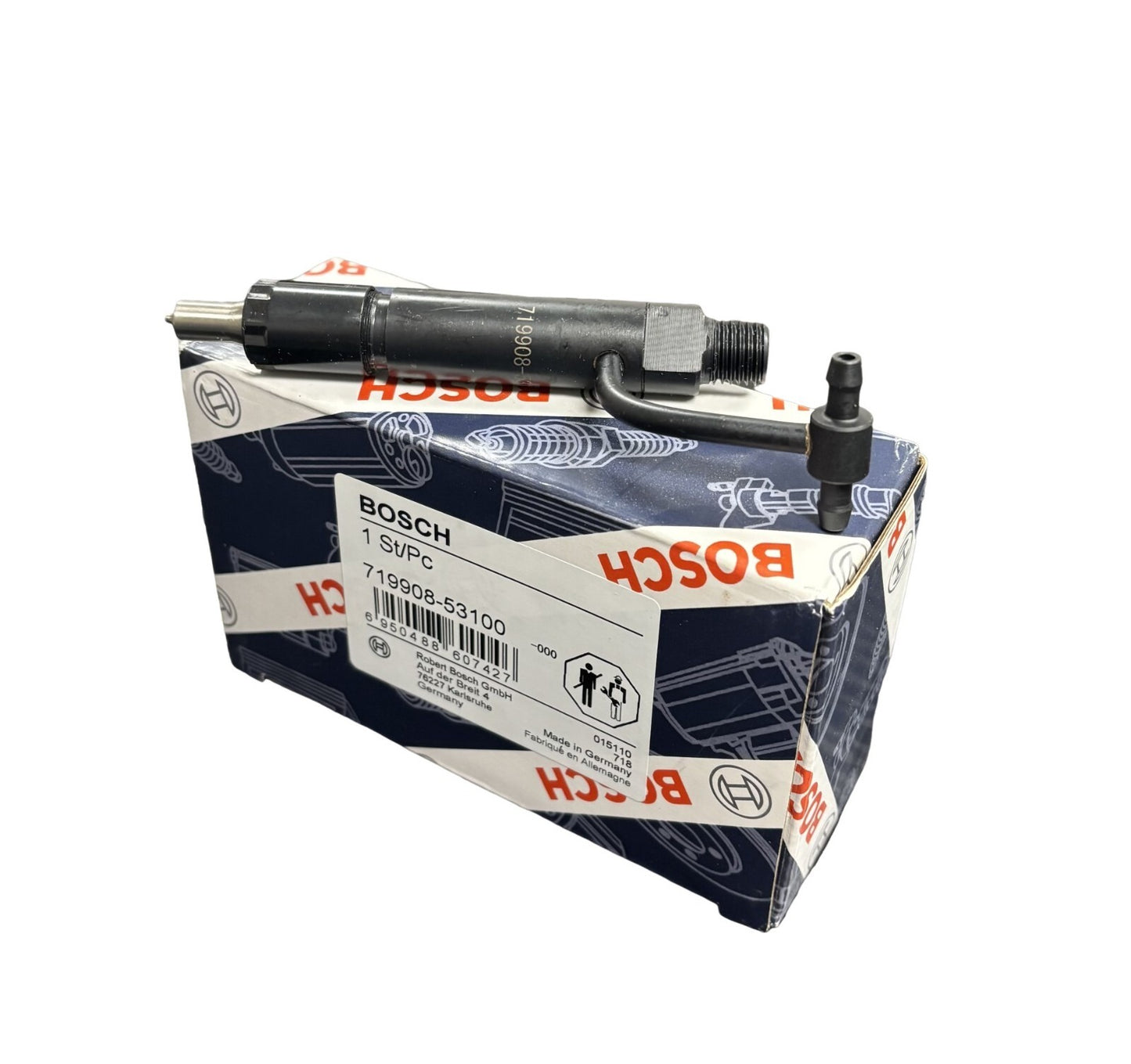 Yanmar 3TNV82A 3TNE78 Fuel Injector 719908-53100 YM71990853100 New Replacement