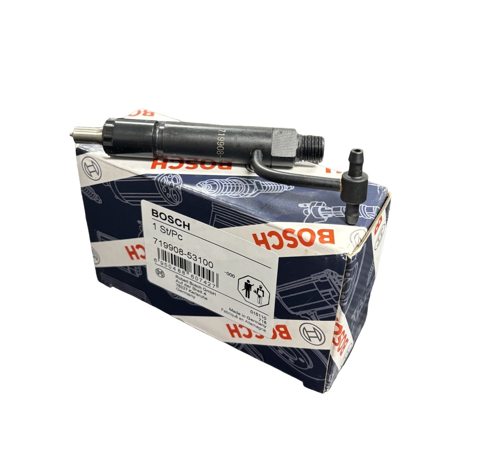 Yanmar 3TNV82A 3TNE78 Fuel Injector 719908-53100 YM71990853100 New Replacement