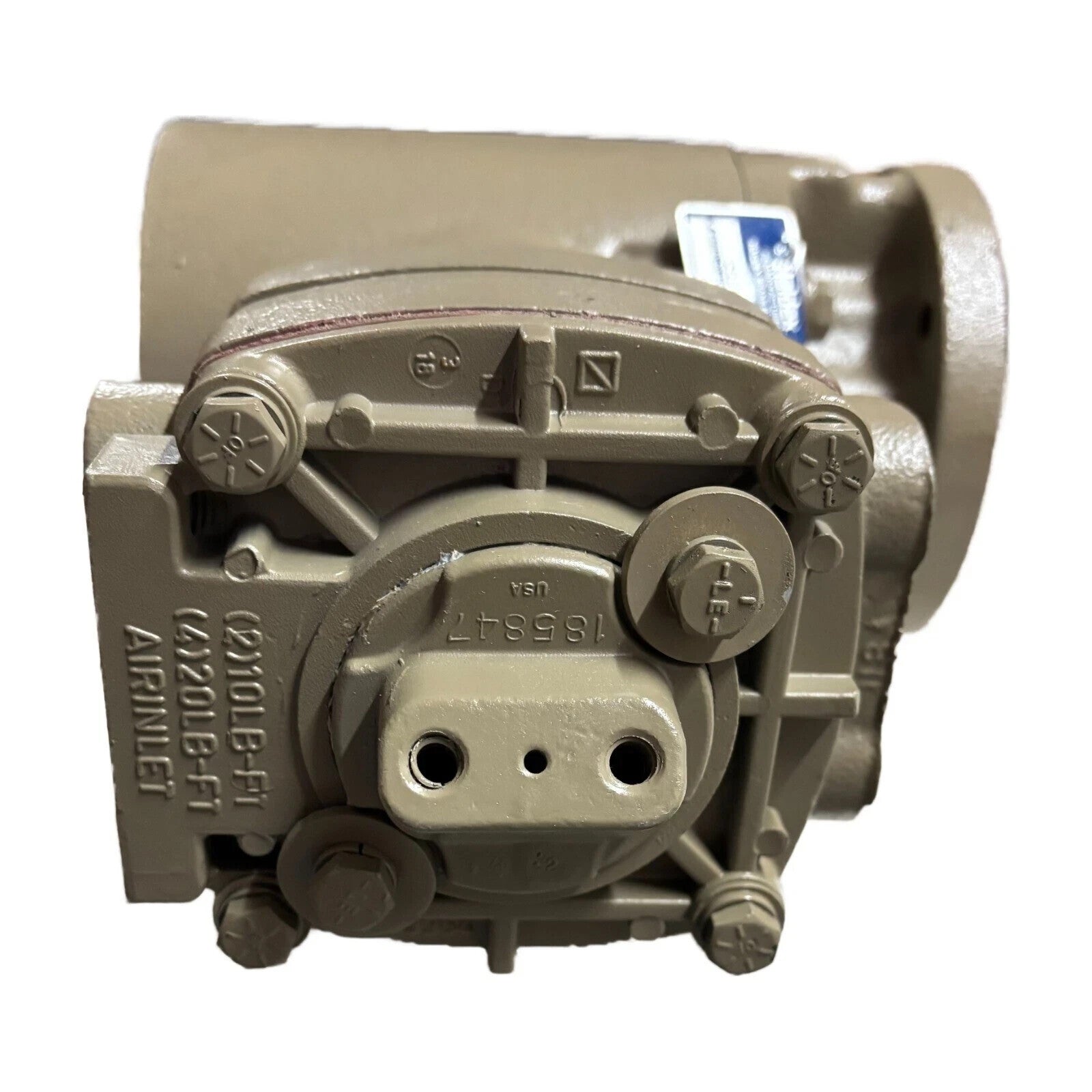 3558044 - AIR BRAKE COMPRESSOR - CUMMINS - SS296 E Model, 13.2 CFM, L10/NT Engin